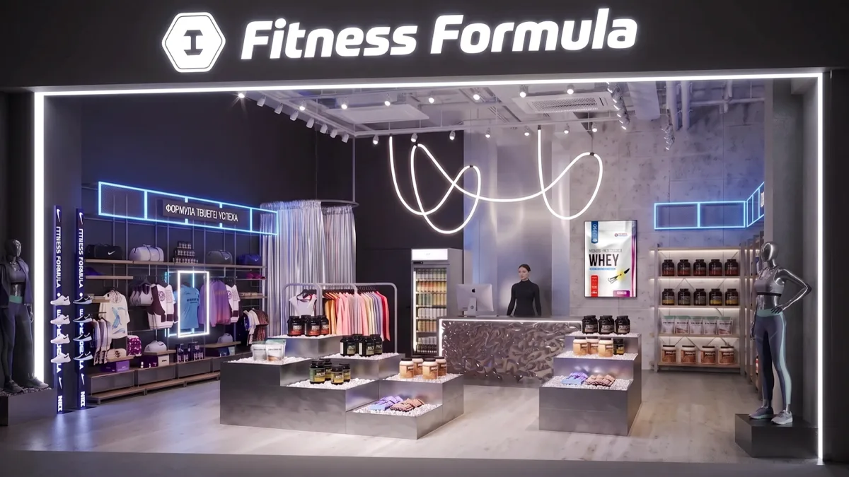 Fitness Formula · ТРЦ «Галерея»: Фасад магазина
